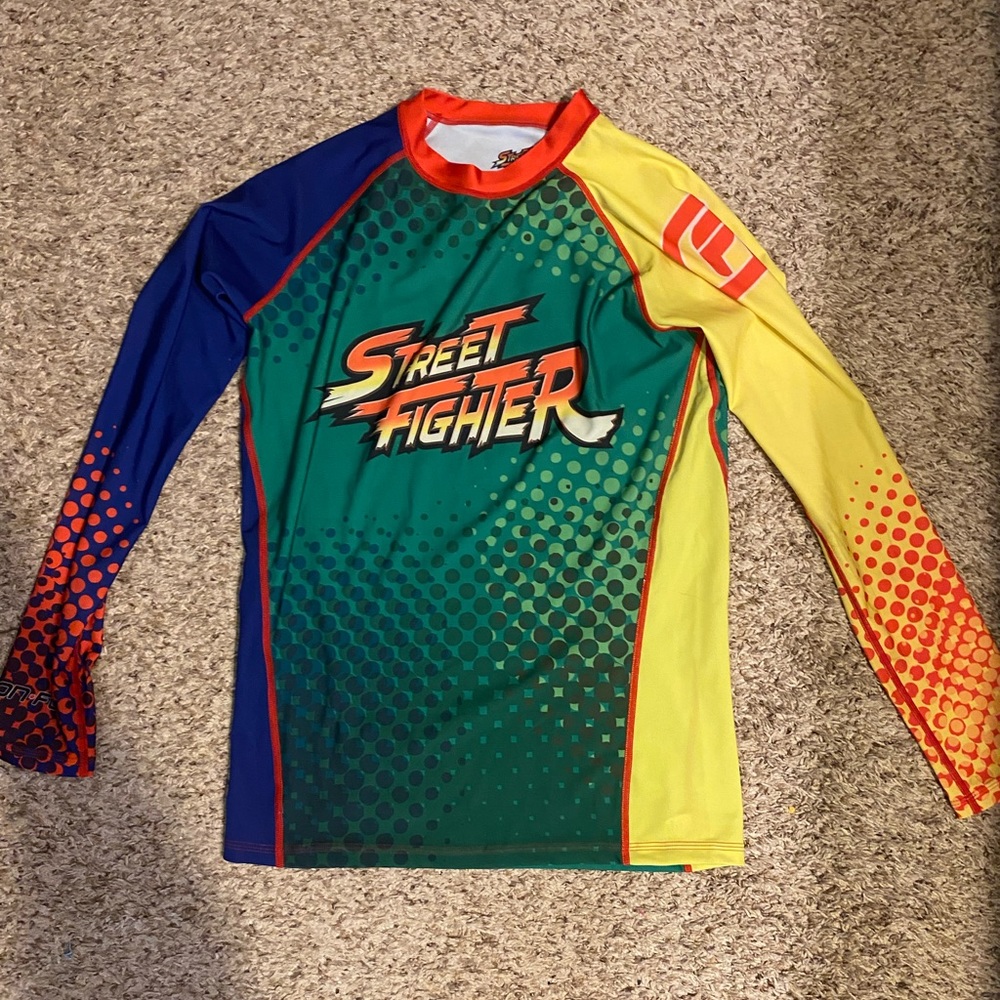 Fusion Fight Gear Rash Guard and Spats Large